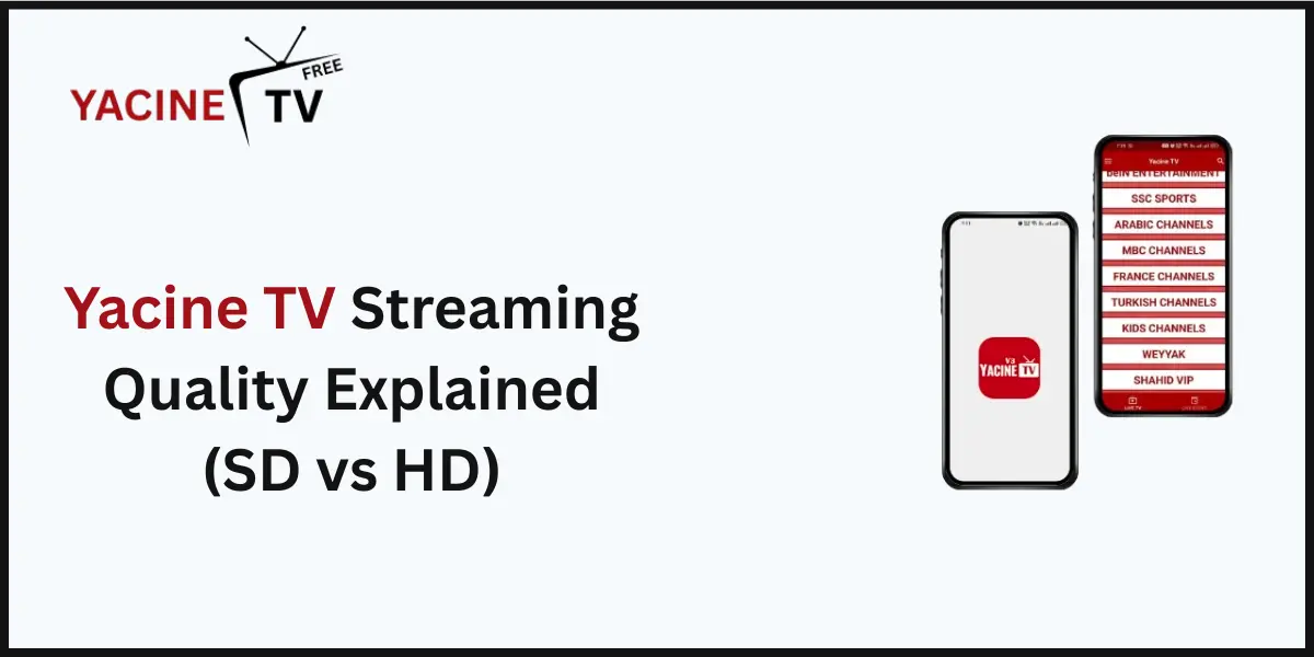 Yacine TV Streaming Quality Explained (SD vs HD)